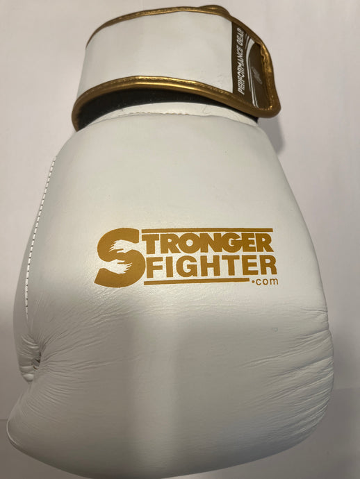 Stronger fighter leather boxing gloves 16oz